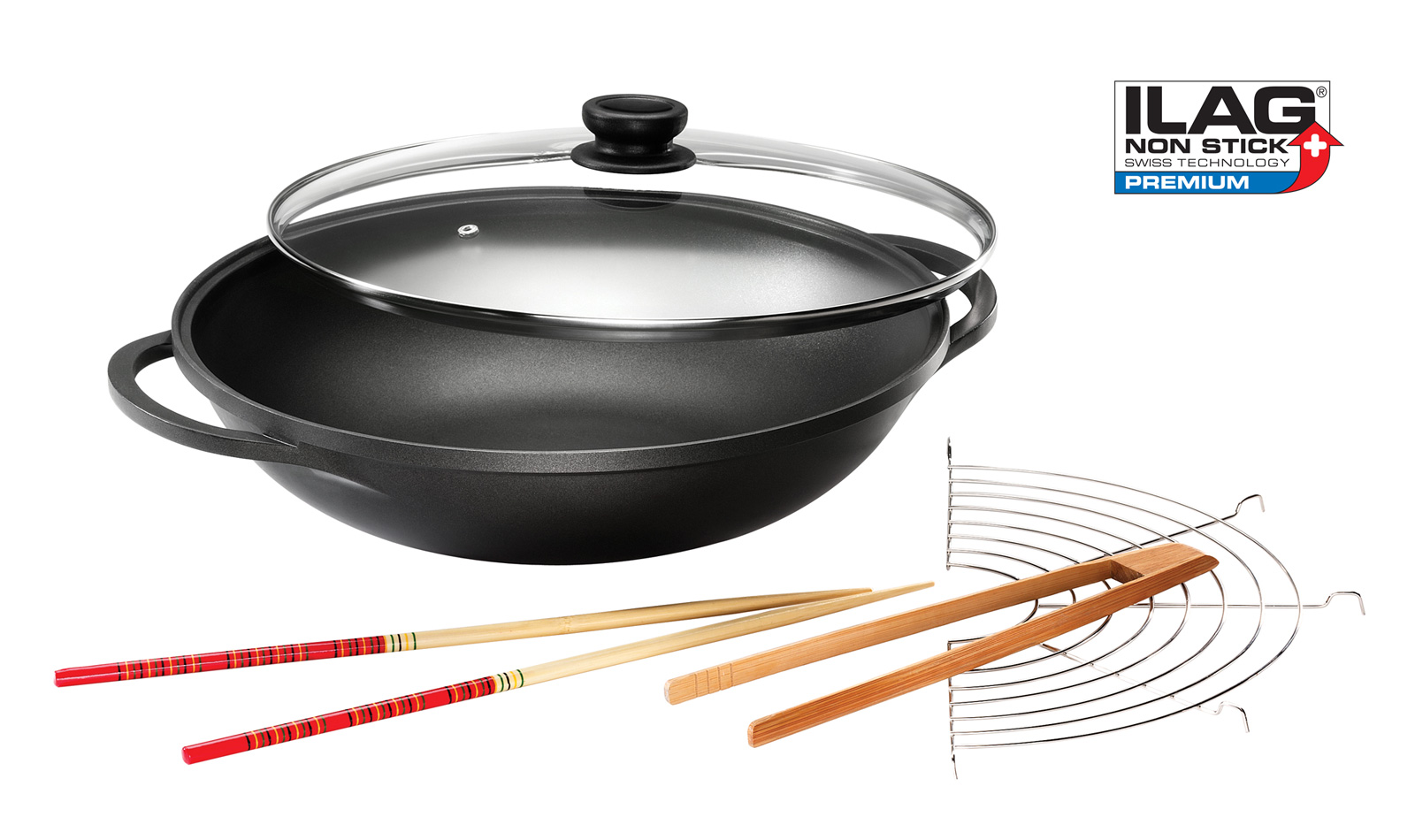 KOPF Wok Mai-Lu mit umfangreichem Zubehör